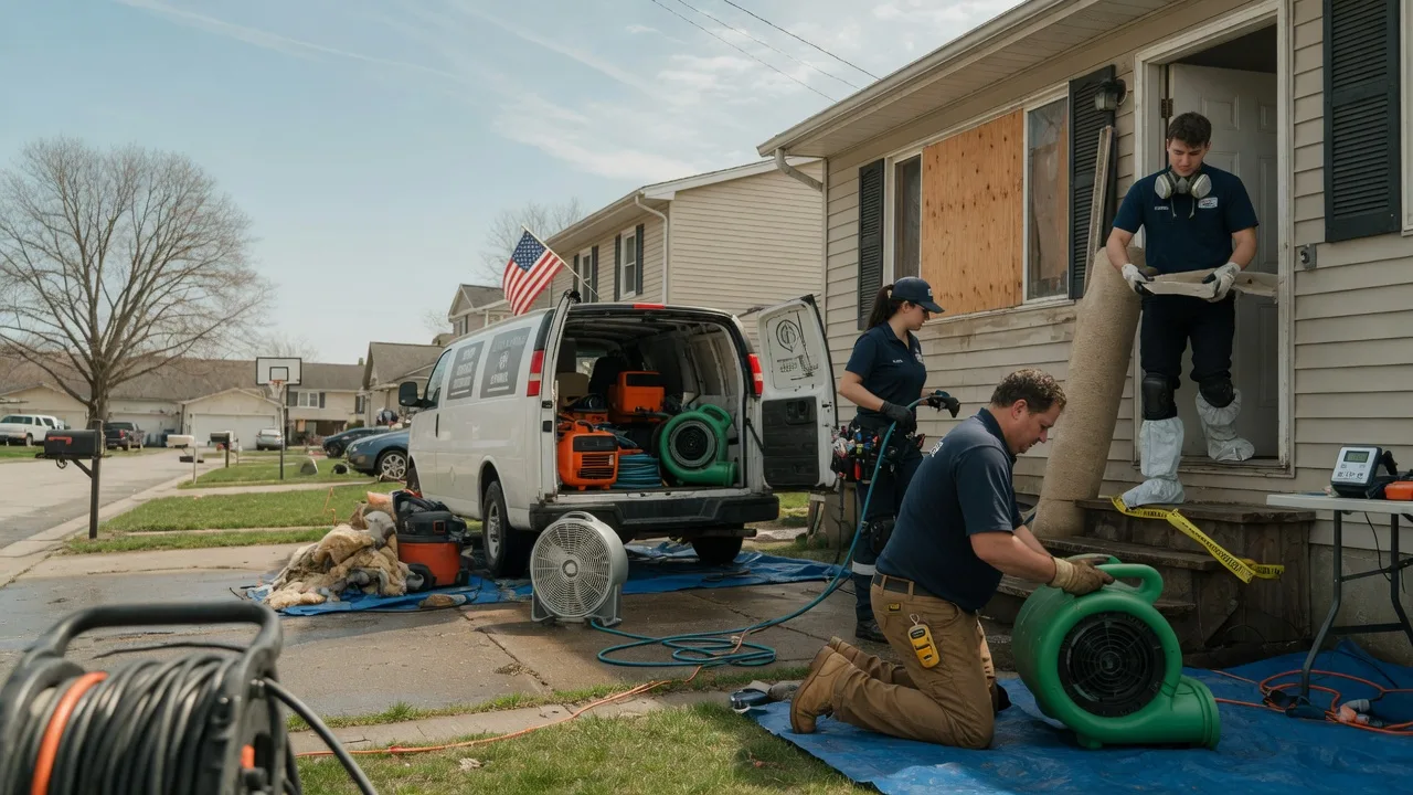 Water Damage Restoration in Wright, KS near me